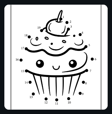 Dot To Dot and Color Desserts (Digital Download)