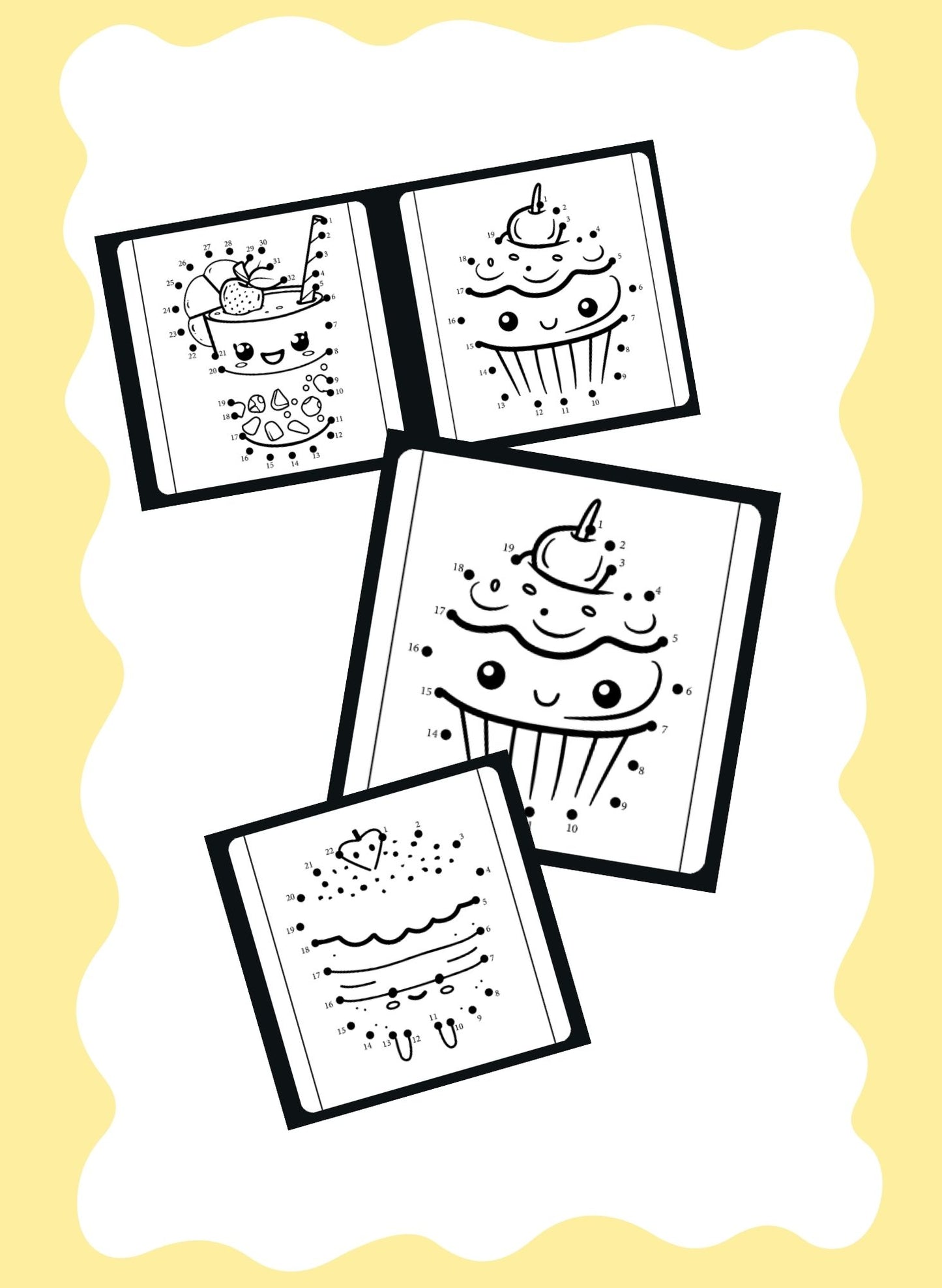 Dot To Dot and Color Desserts (Digital Download)
